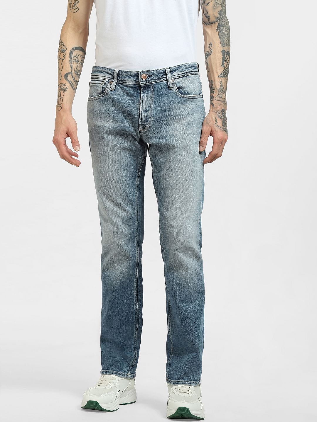 Blue Low Rise Ben Skinny Jeans
