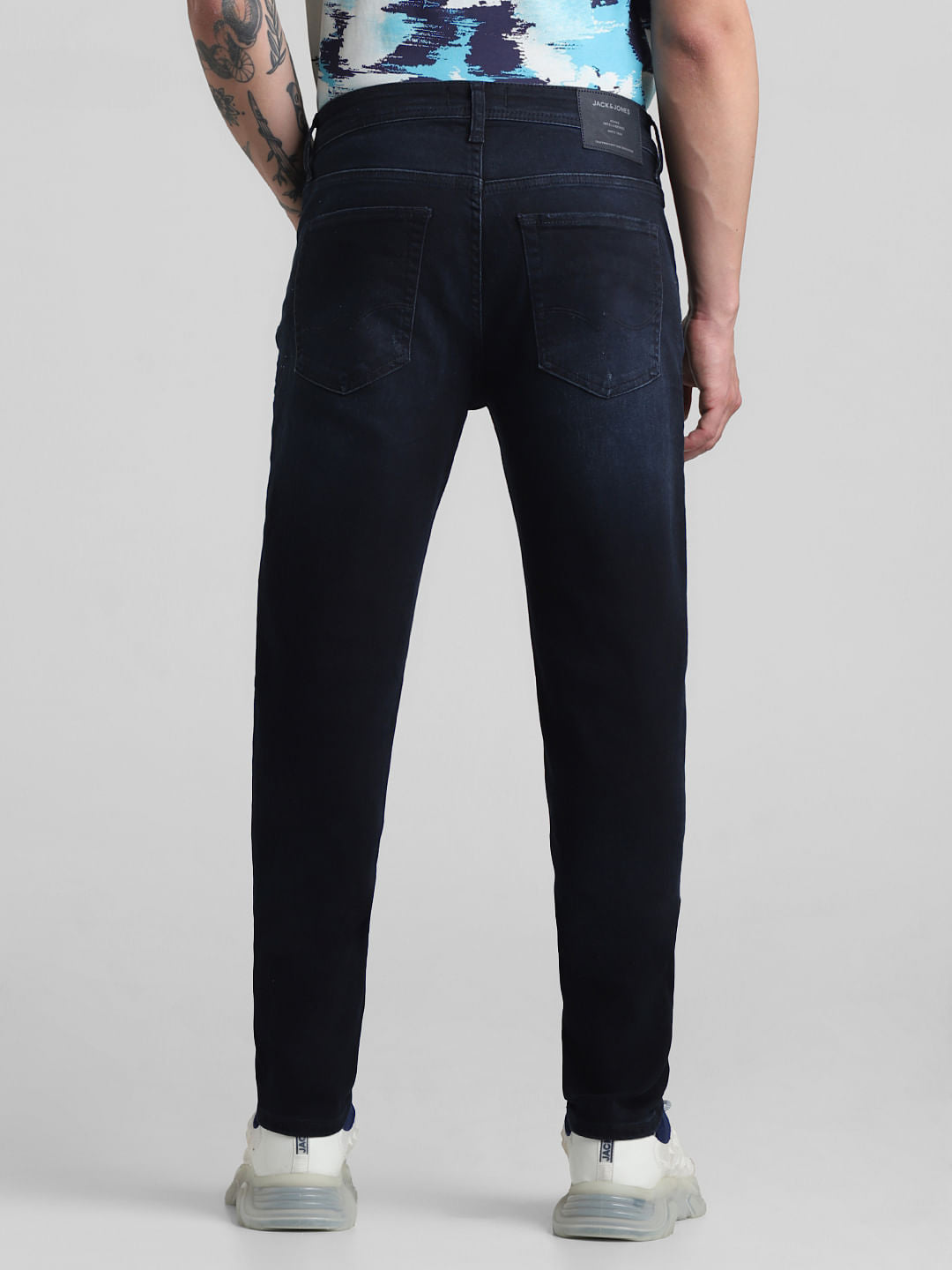 Dark Blue Low Rise Ben Skinny Fit Jeans