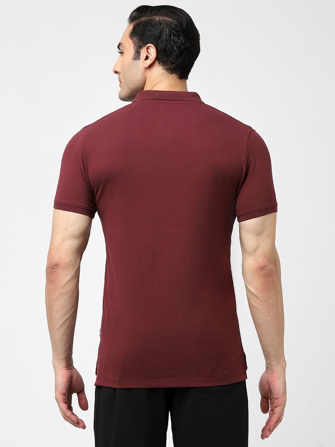 Maroon Polo T-shirt