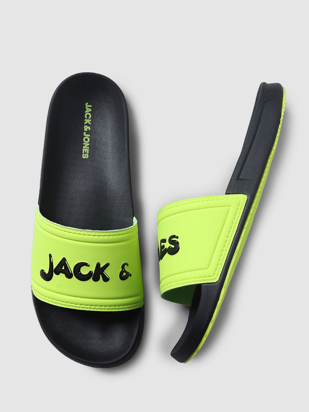 Neon Green Graffiti Sliders