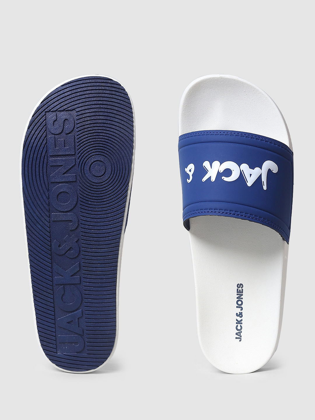 Blue Colourblocked Sliders
