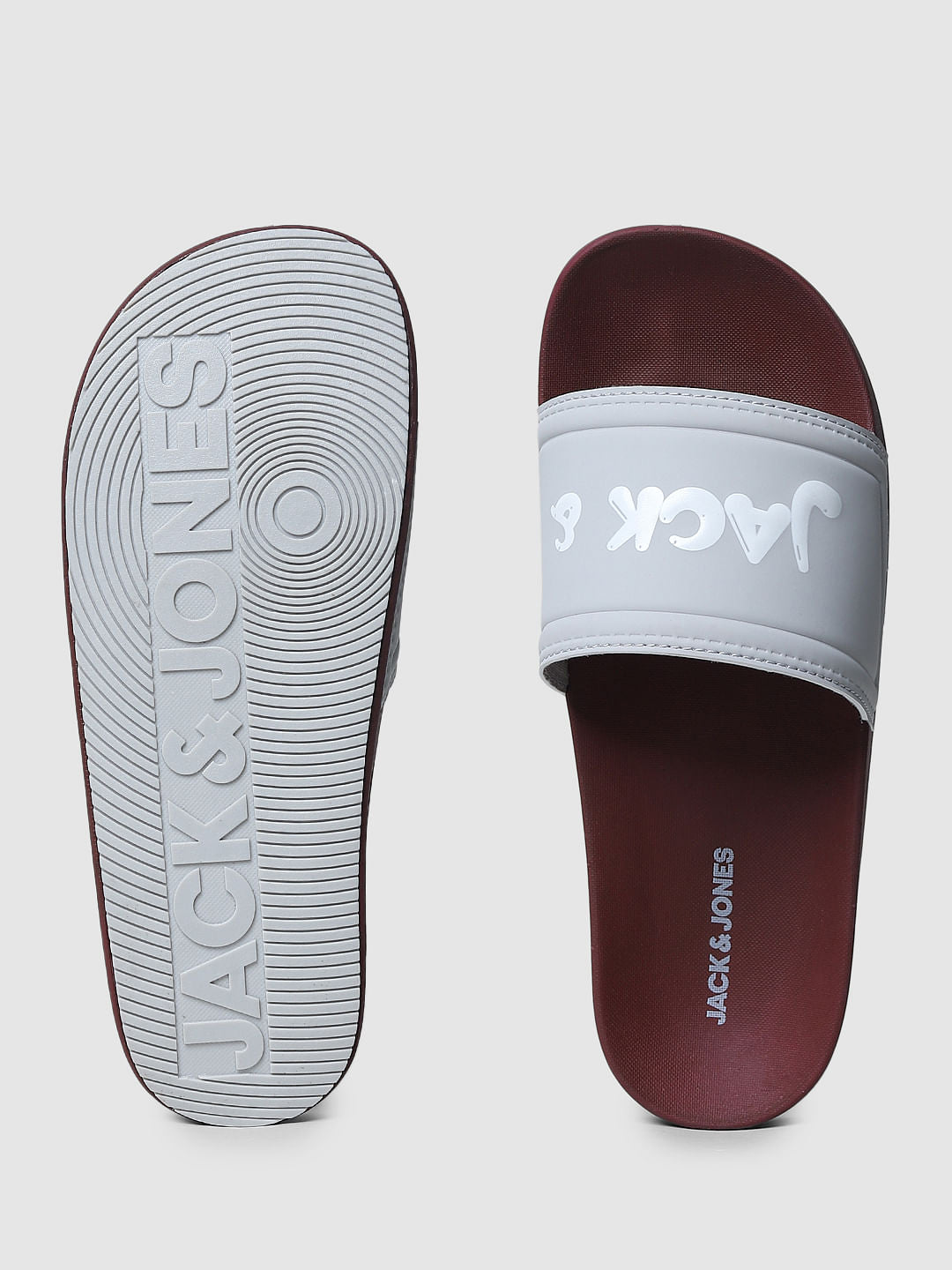 Maroon Graffiti Sliders
