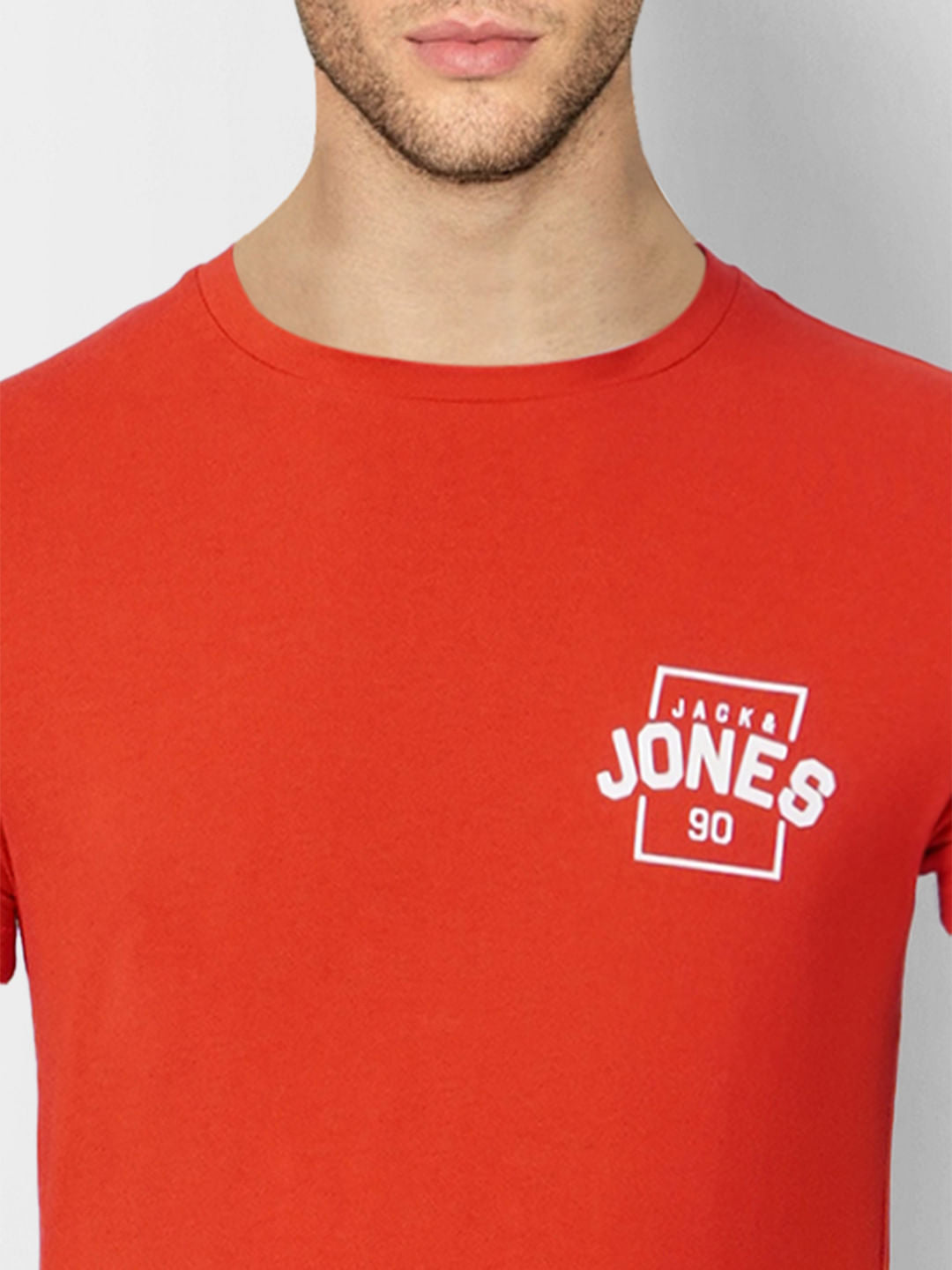 Red Crew Neck T-shirt
