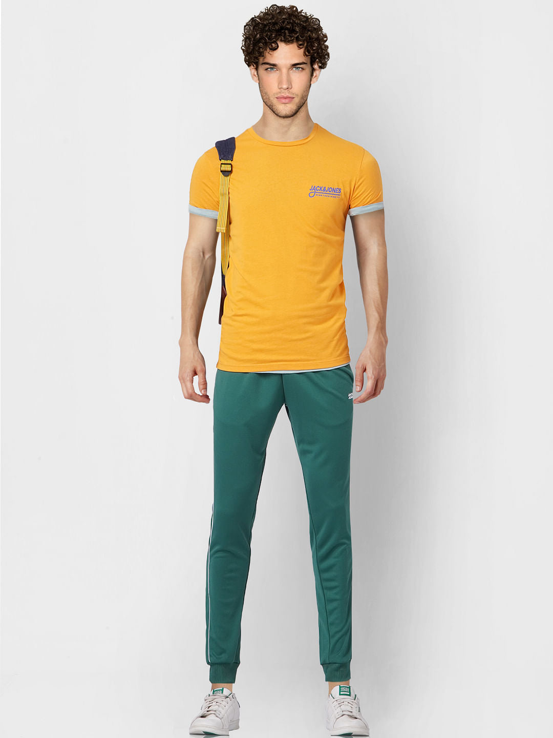 Yellow Crew Neck T-shirt - S