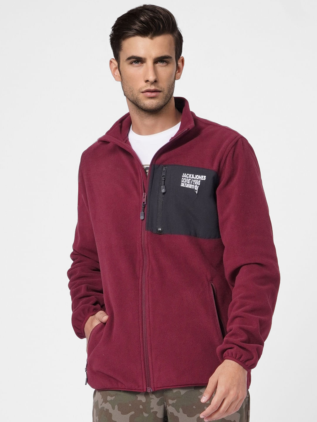 Red Fleece Jacket