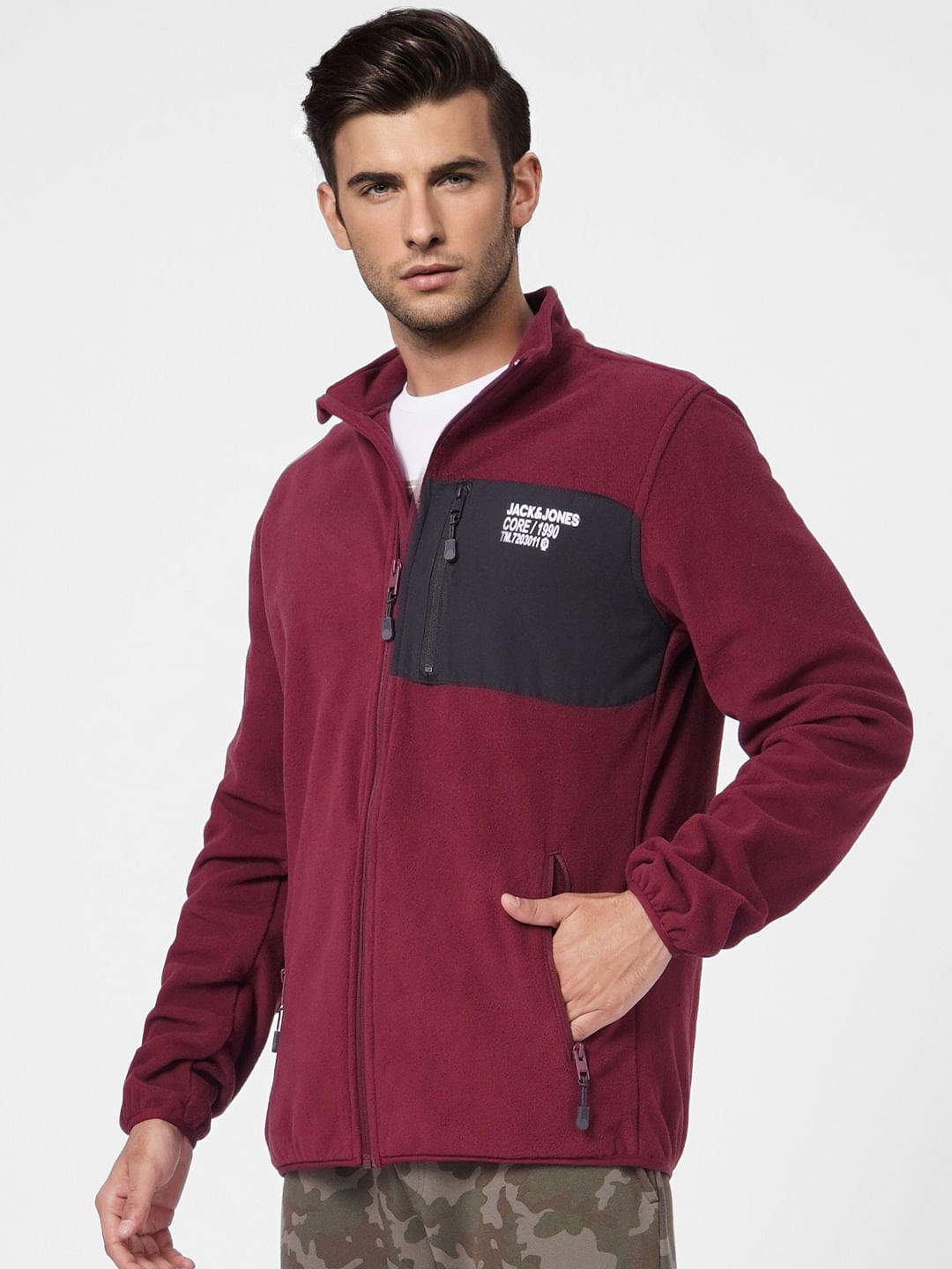 Red Fleece Jacket