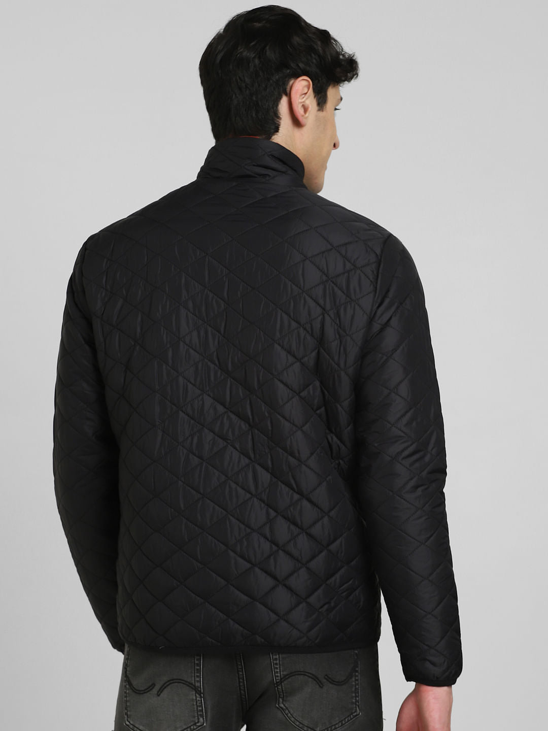 Black Reversible Puffer Jacket