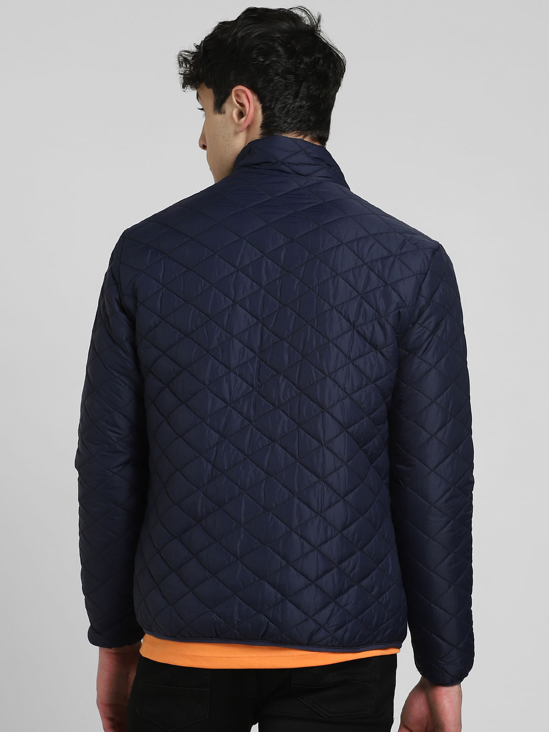 Blue Reversible Puffer Jacket