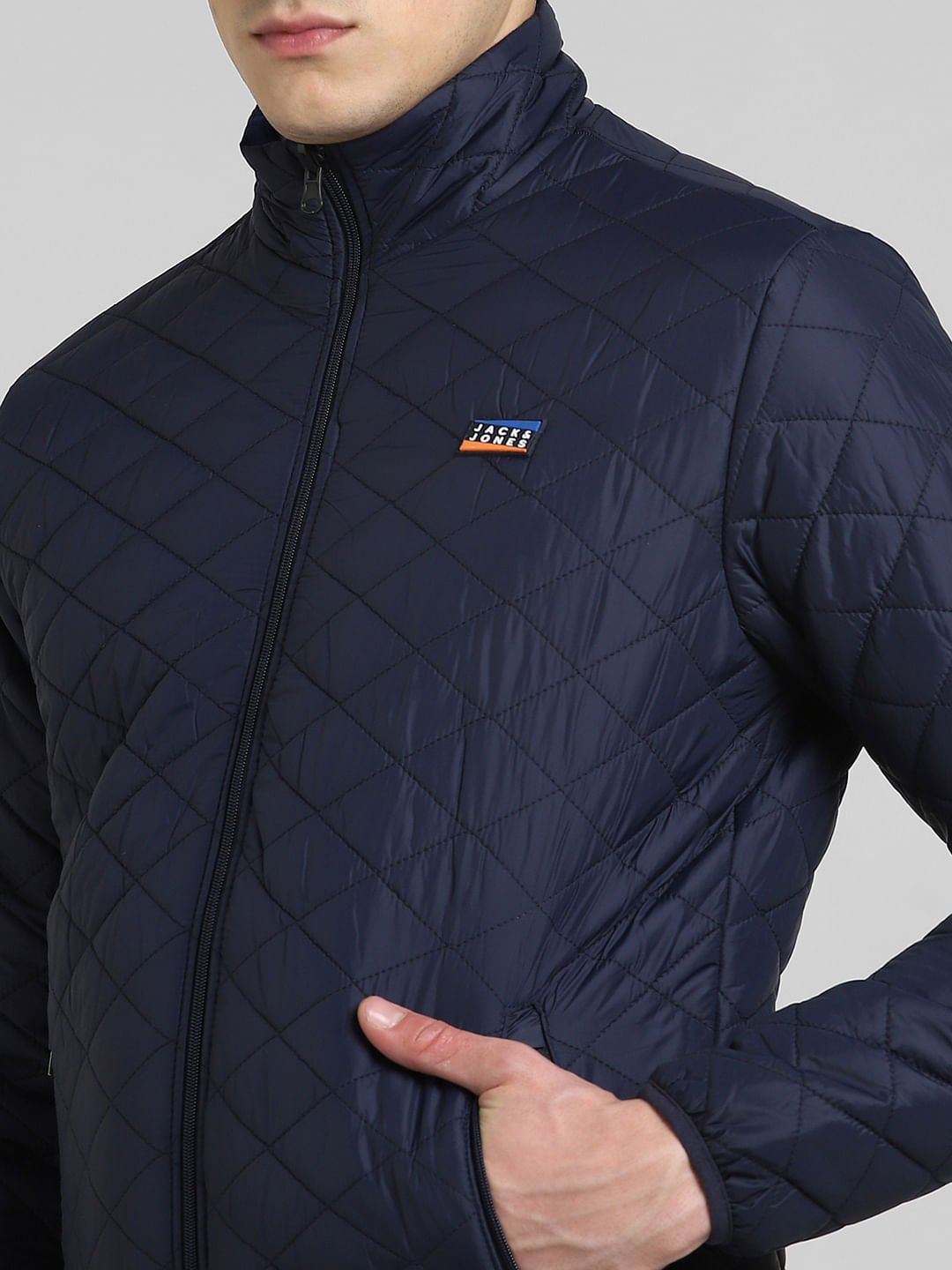 Blue Reversible Puffer Jacket