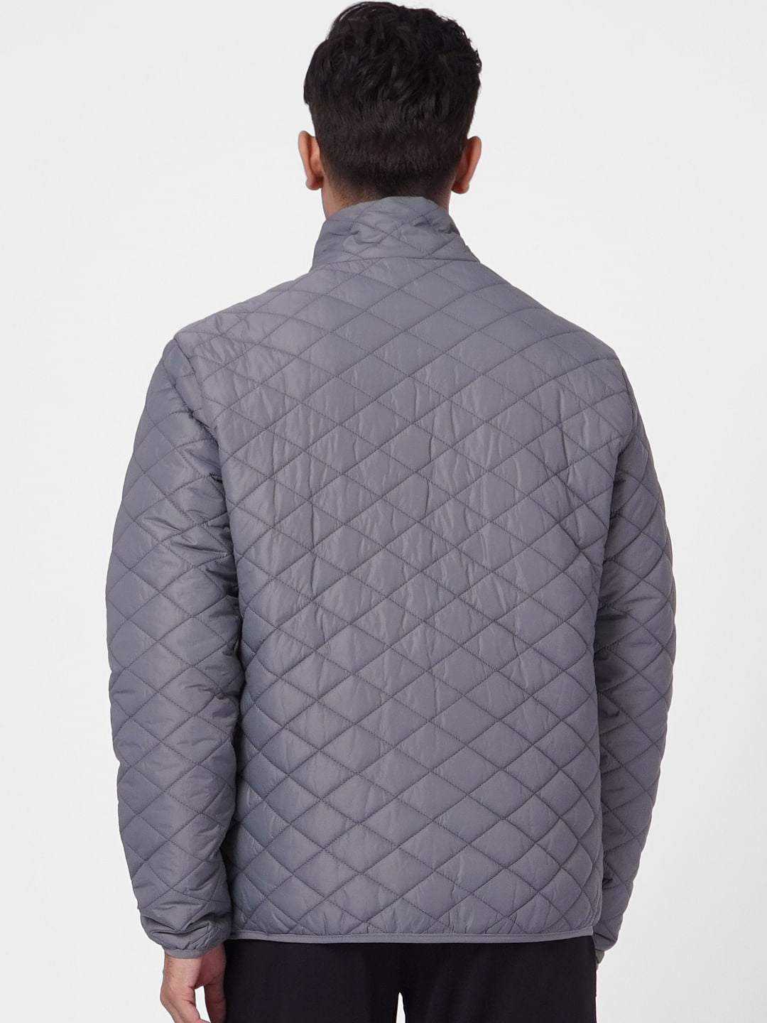 Grey Reversible Puffer Jacket
