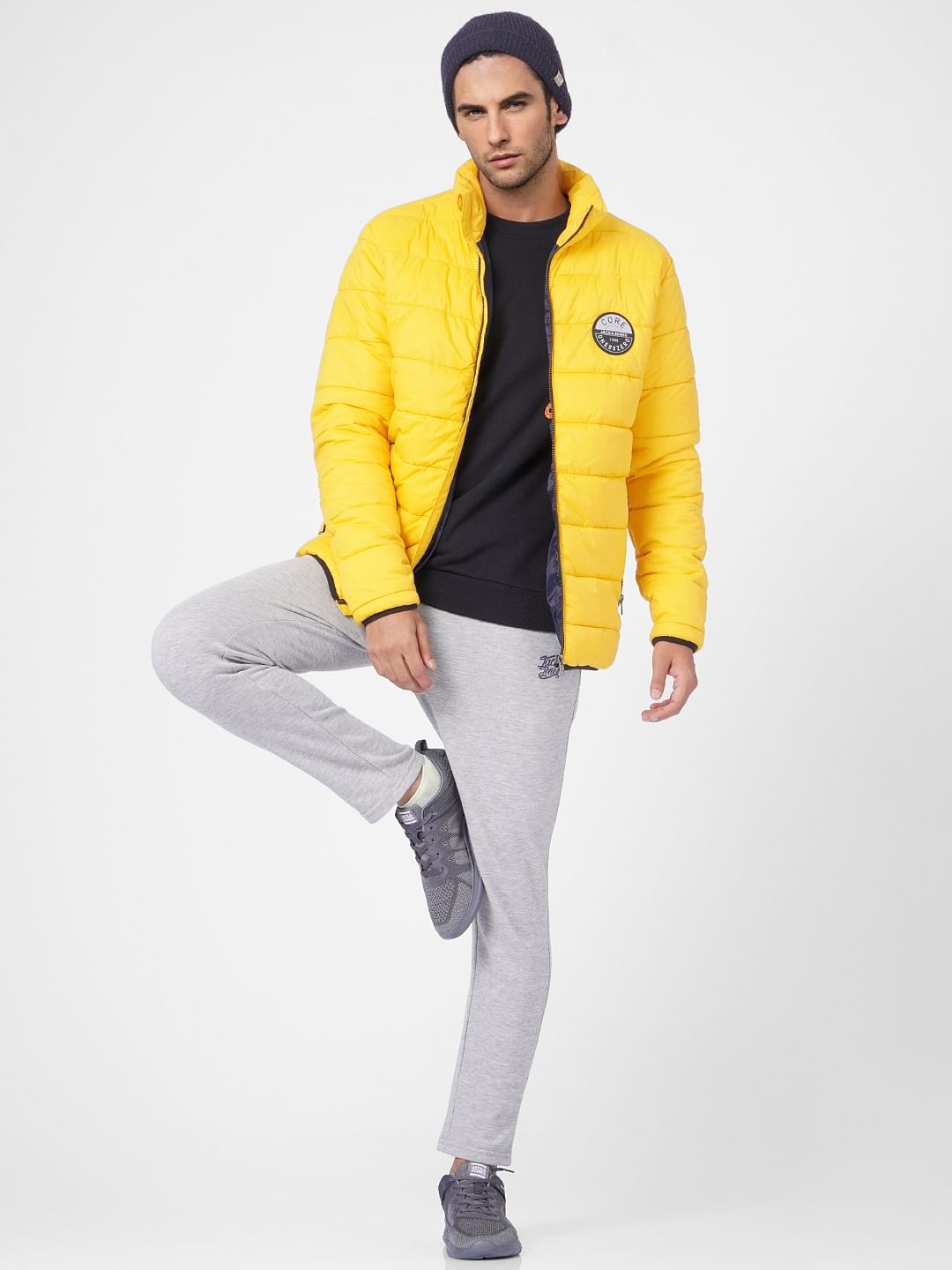Yellow Puffer Jacket