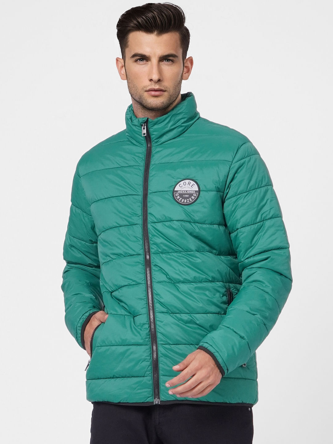 Green Puffer Jacket