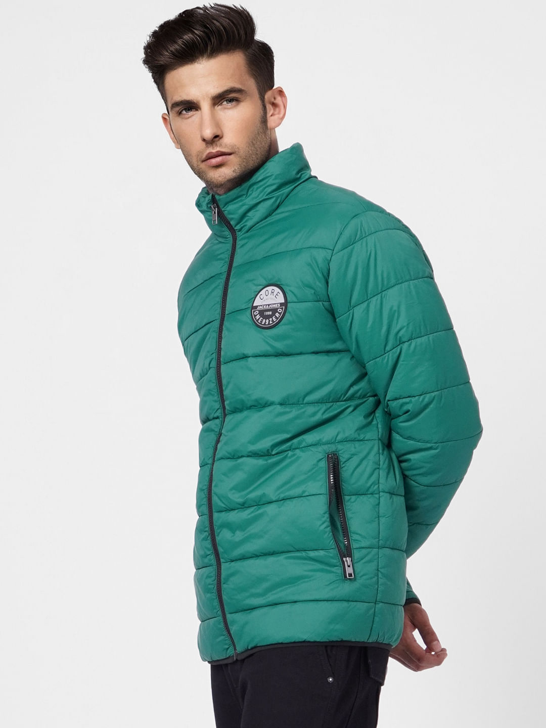 Green Puffer Jacket