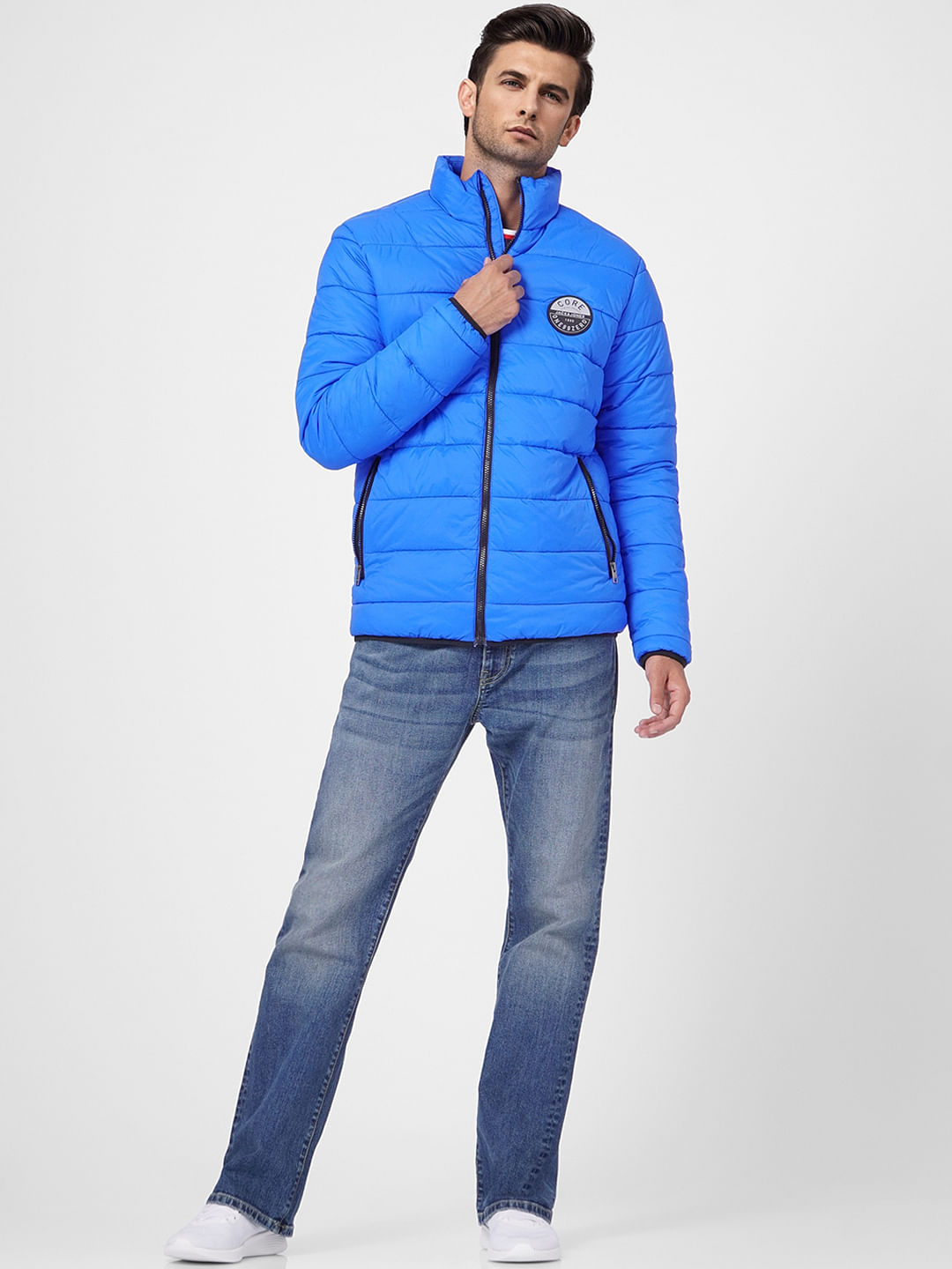 Blue Puffer Jacket