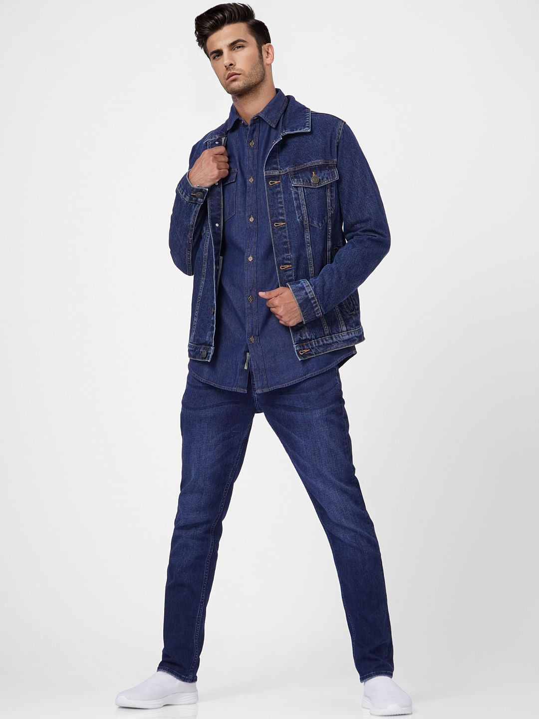 Blue Denim Full Sleeves Shirt