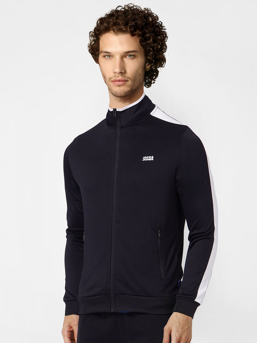 Black High Neck Jacket