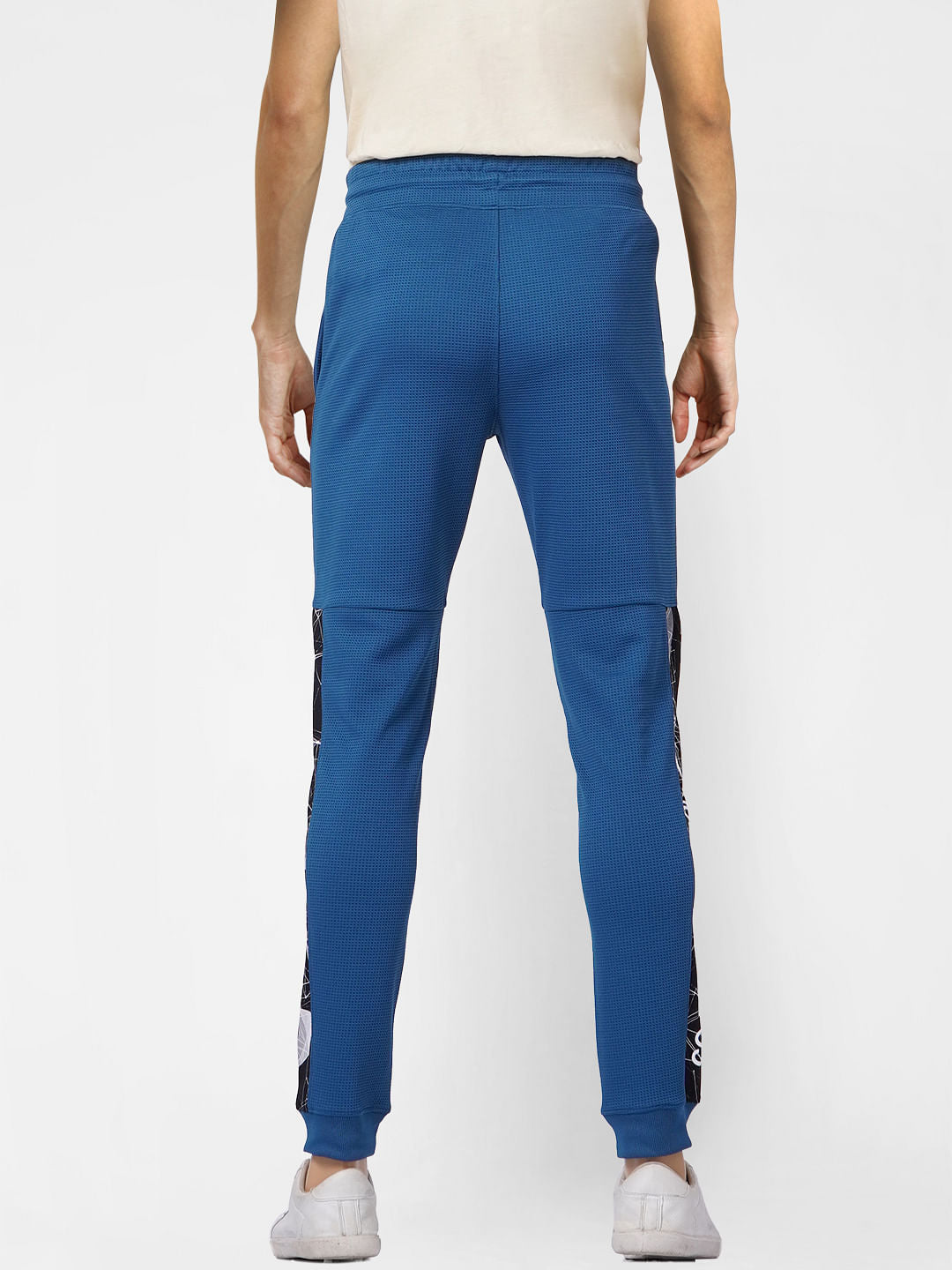 Grey High Rise Tape Detail Sweatpants