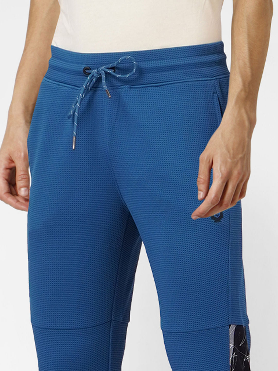 Grey High Rise Tape Detail Sweatpants