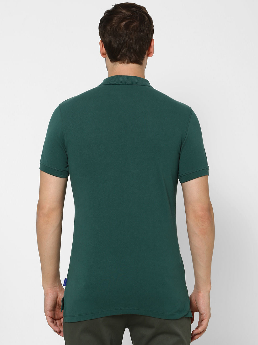 Green Polo Neck T-shirt