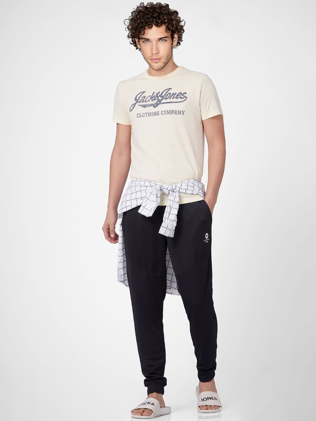 Black High Rise Sweatpants - S