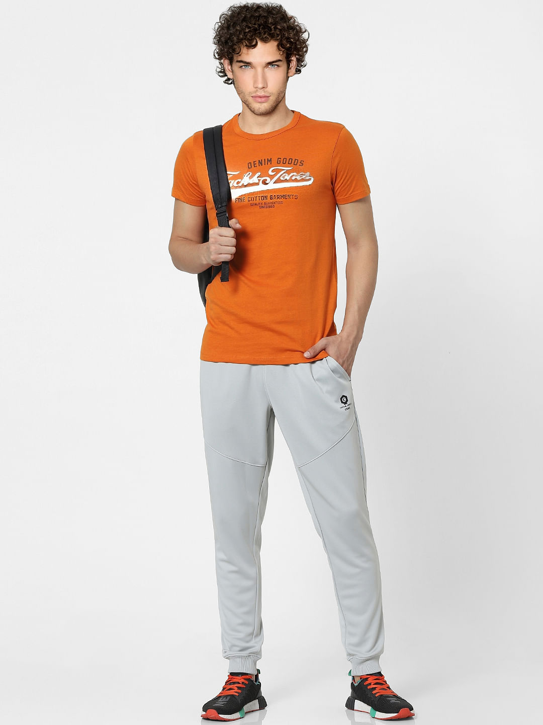 Grey High Rise Sweatpants