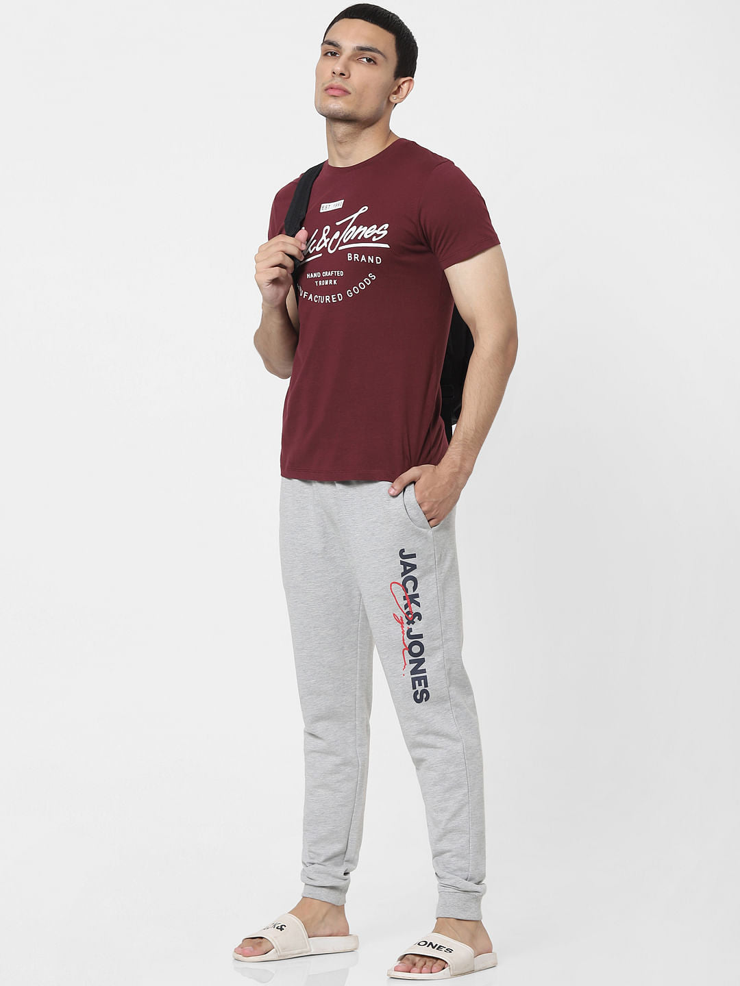 Grey High Rise Sweatpants