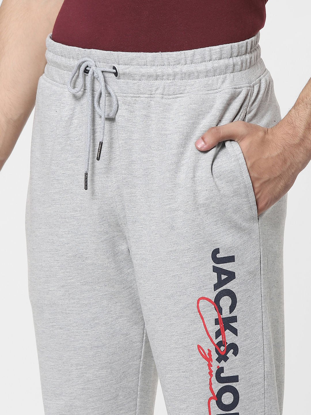 Grey High Rise Sweatpants