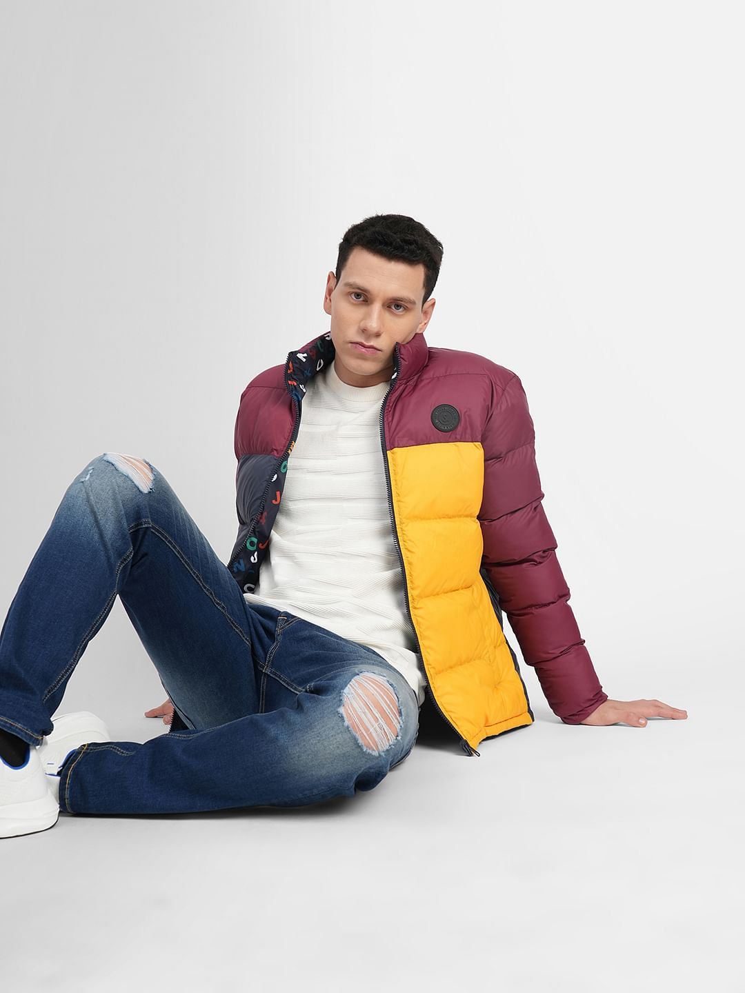 Black Reversible Puffer Jacket