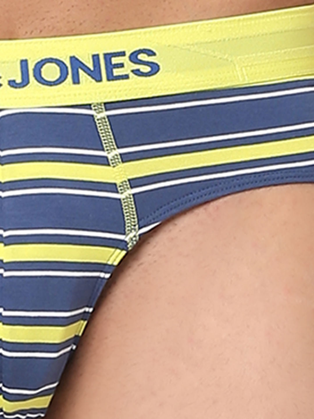 Blue Striped Briefs