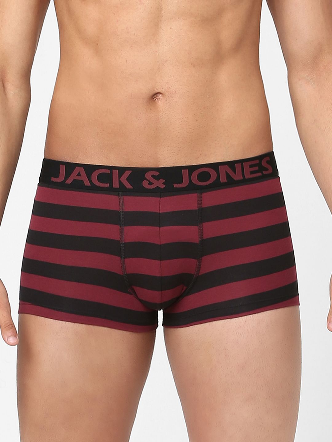 Red Striped Trunks - S