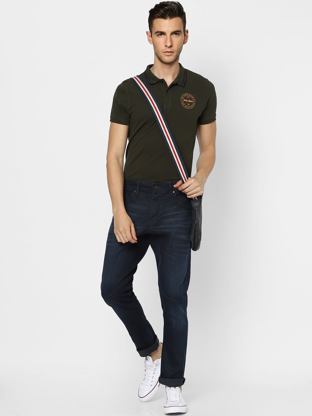 Blue Low Rise Simon Anti Fit Jeans - 28/30