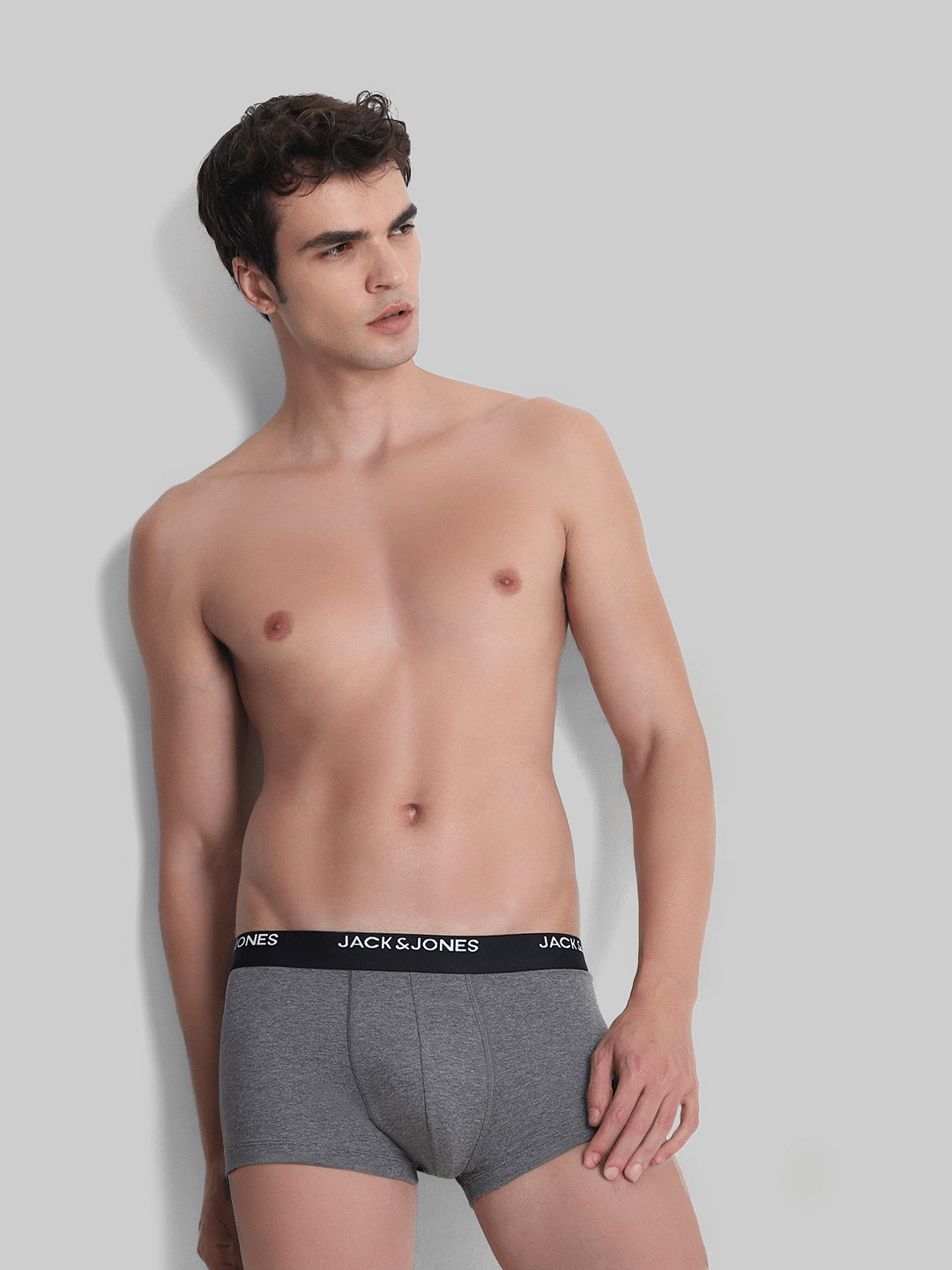 Pack Of 2 Black & Grey Trunks