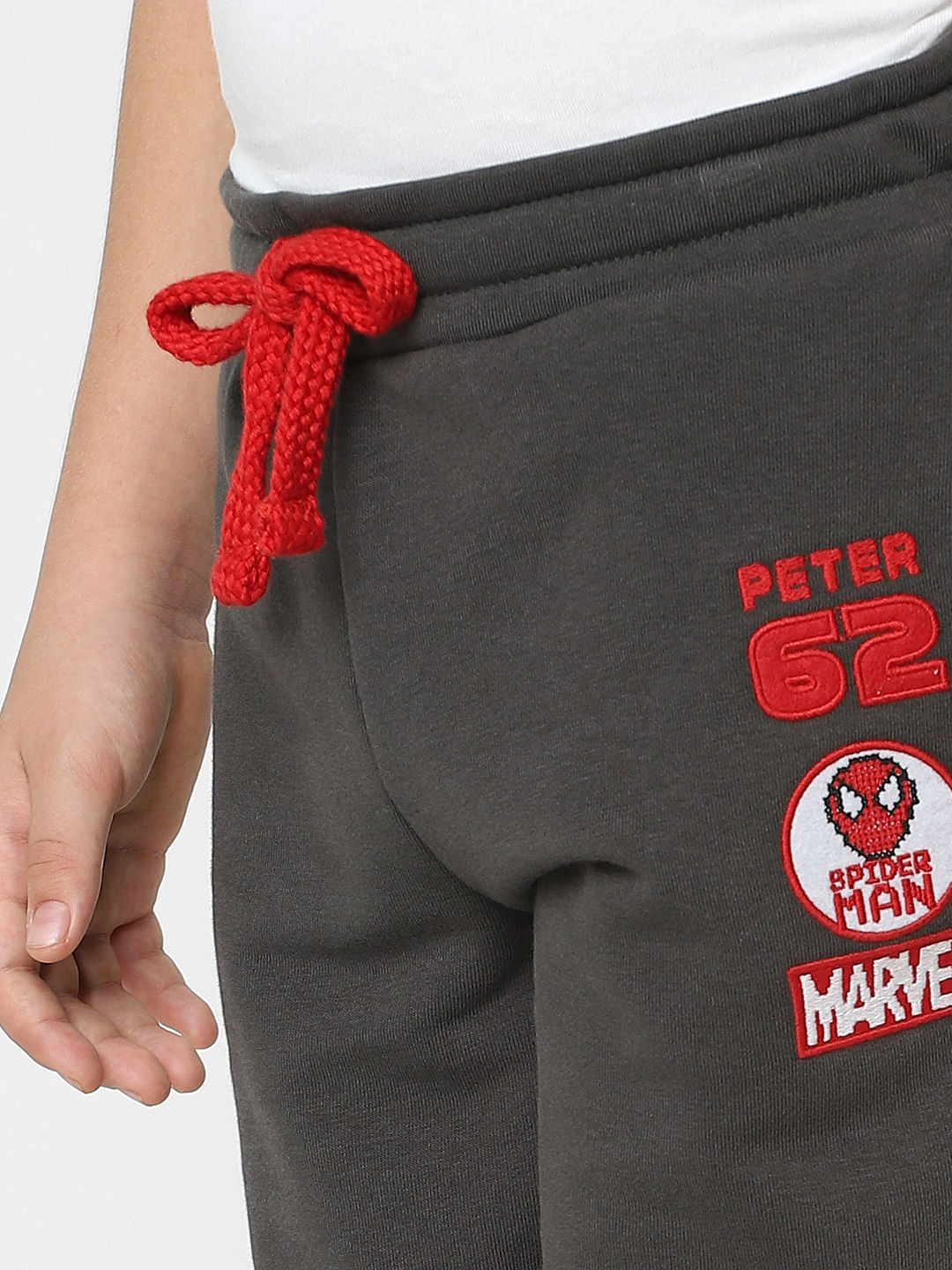 BOYS Black Low Rise Sweatshorts