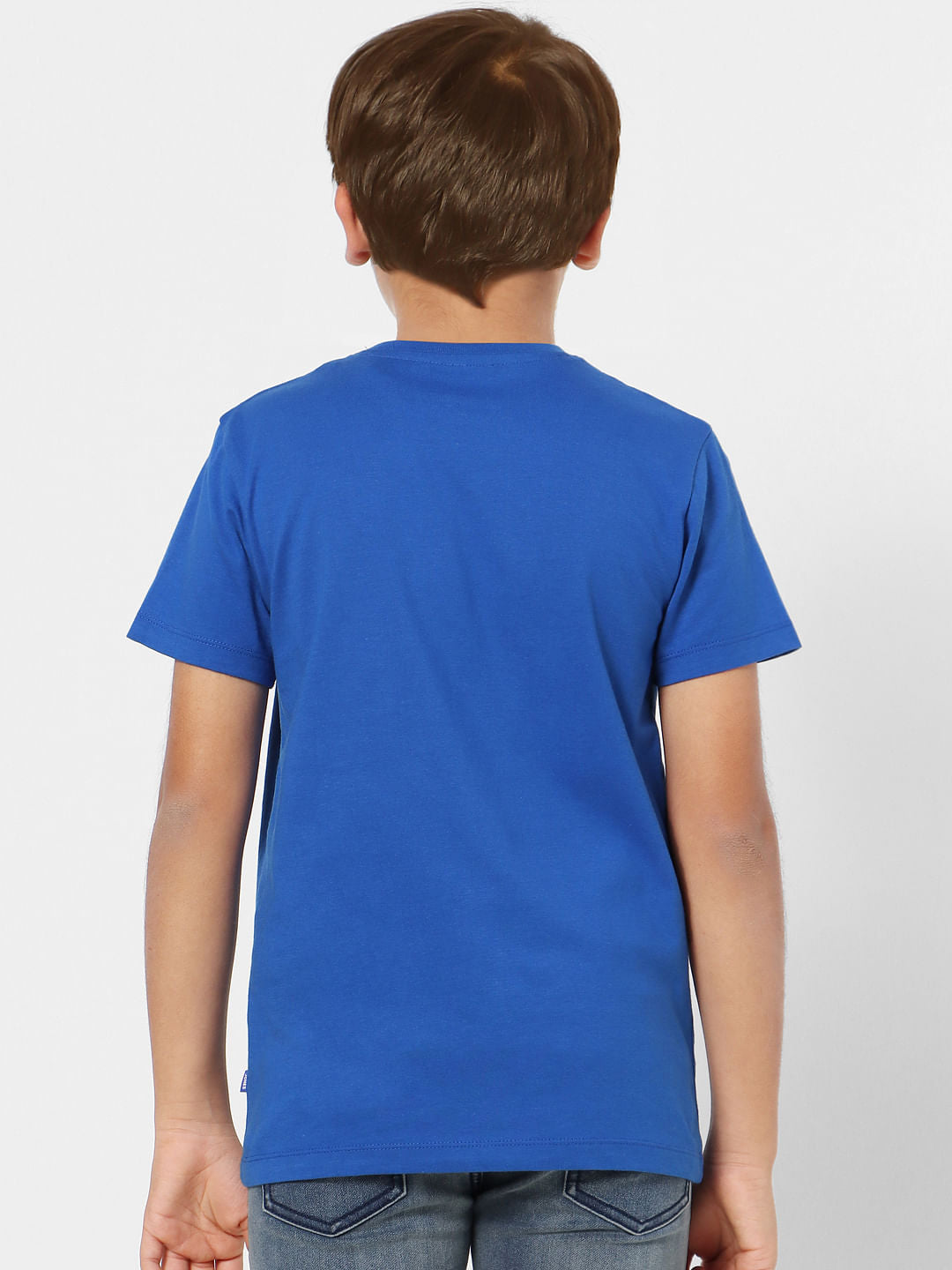 Boys Blue Crew Neck T-shirt