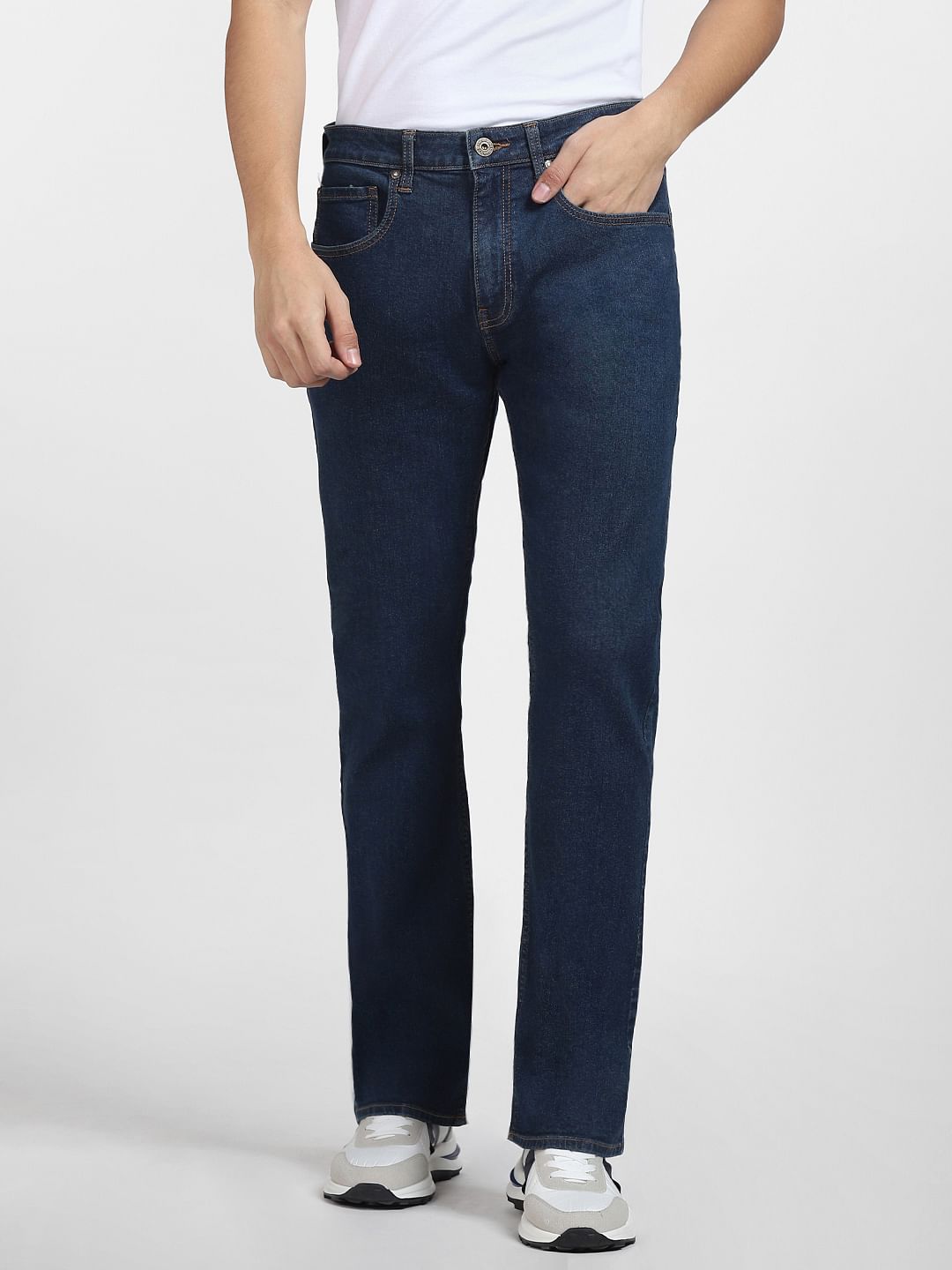 Blue High Rise Ray Bootcut Jeans