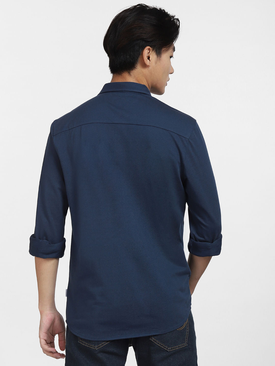 Blue Full Sleeves Shirt