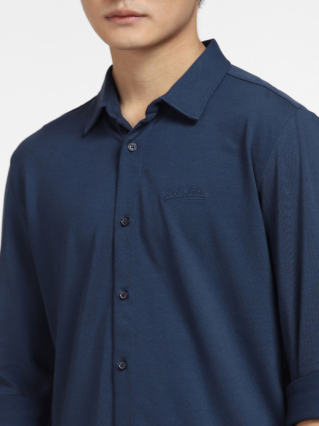 Blue Full Sleeves Shirt