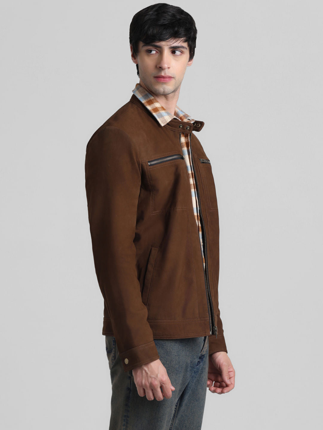 Brown Leather Jacket