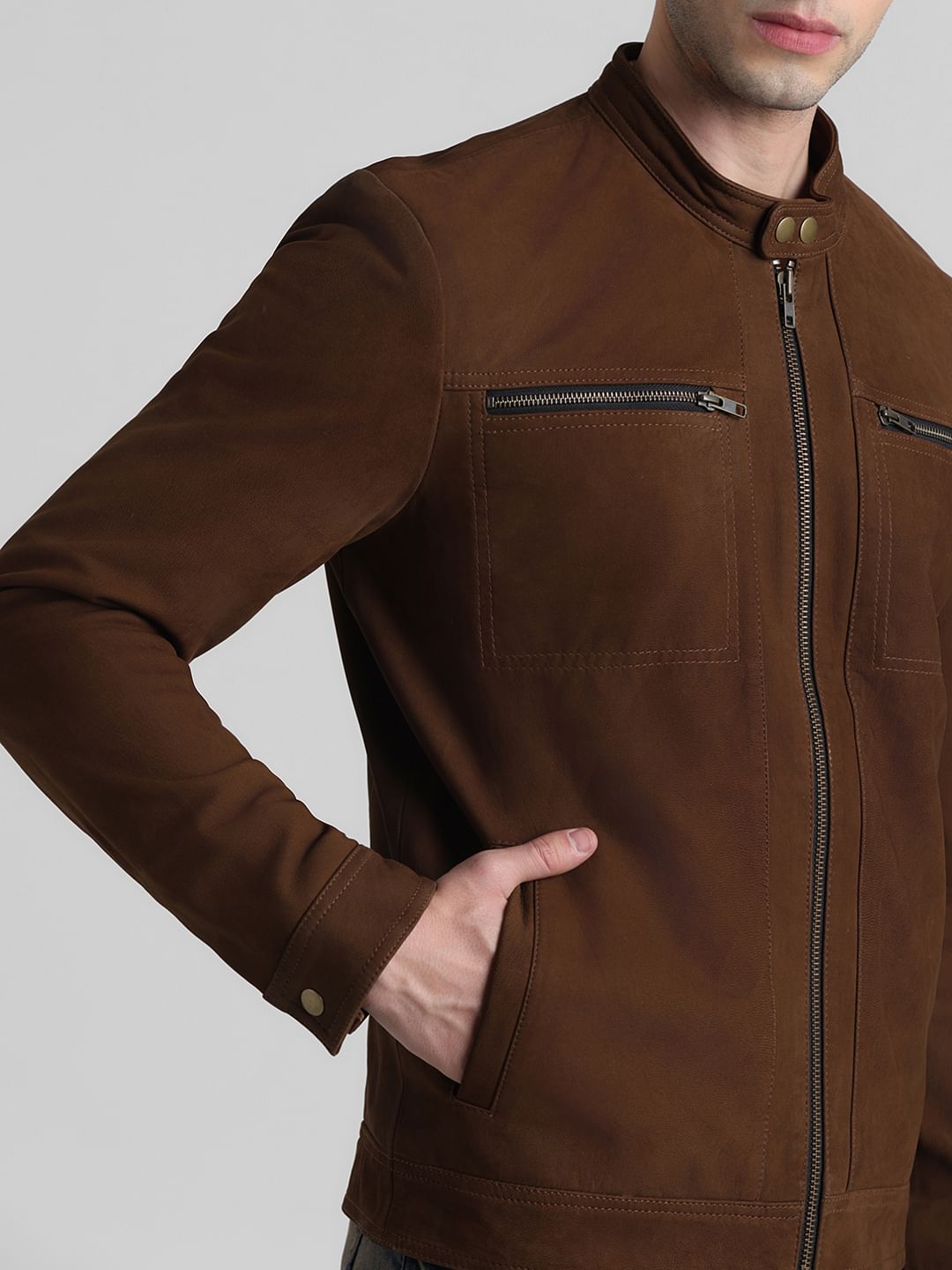 Brown Leather Jacket