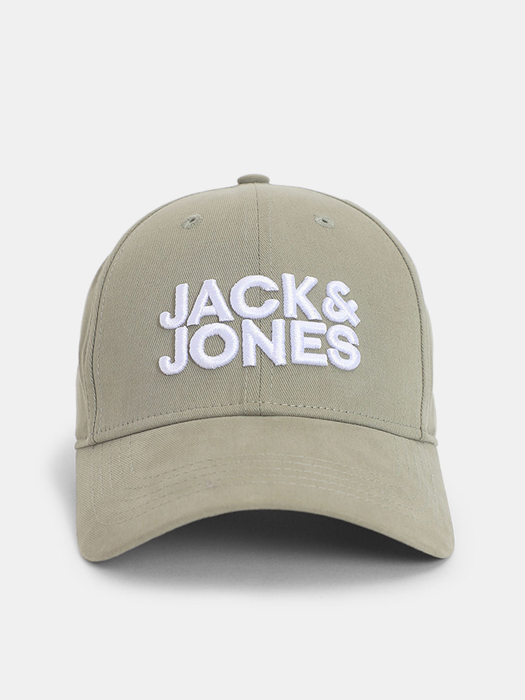Dusty Olive Embroidered Logo Baseball Cap - ONE
