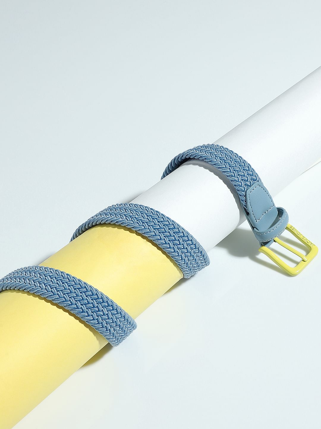 Boys Blue Braided Belt