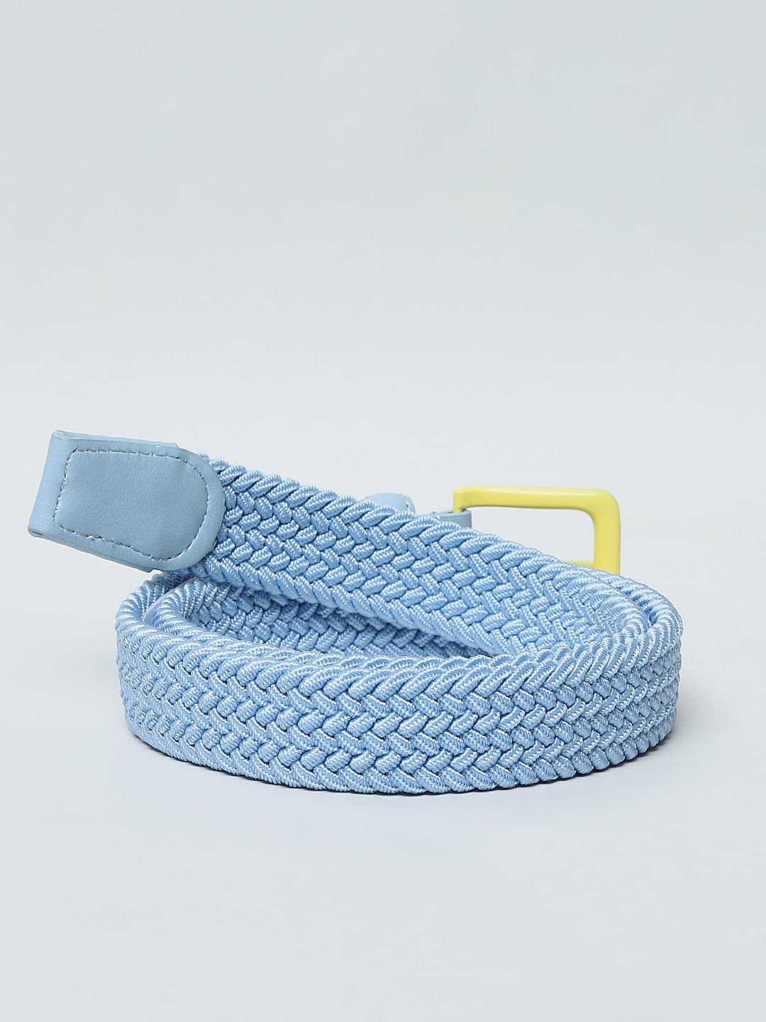 Boys Blue Braided Belt