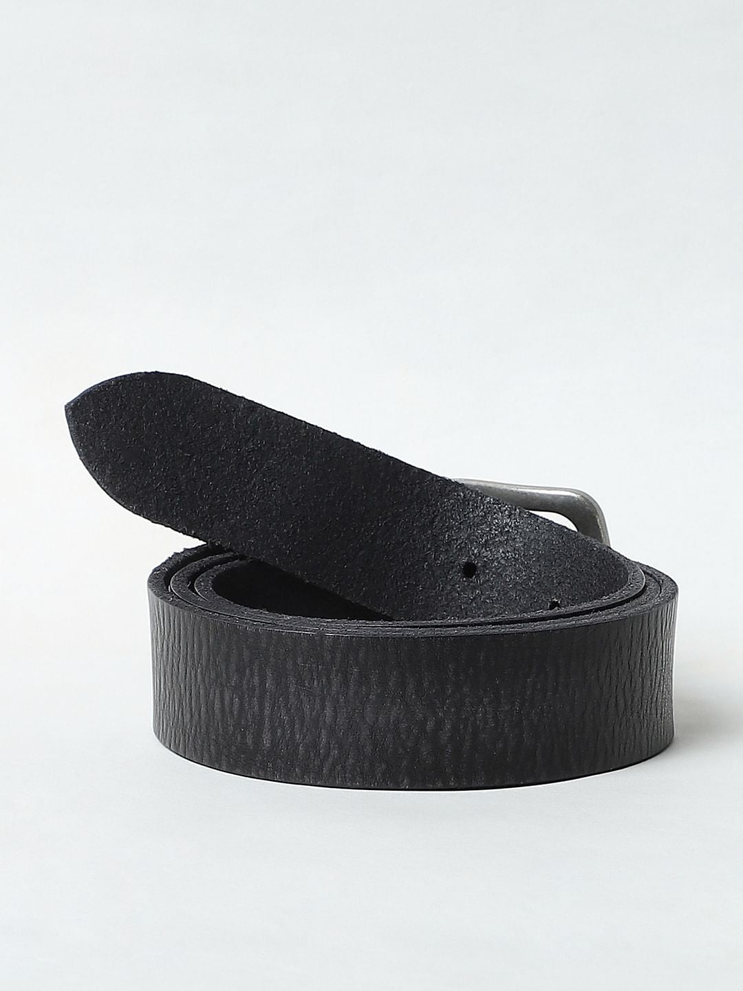 Black Leather Belt