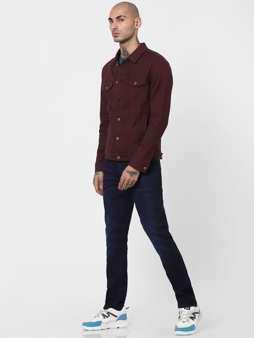 Brown Solid Jacket