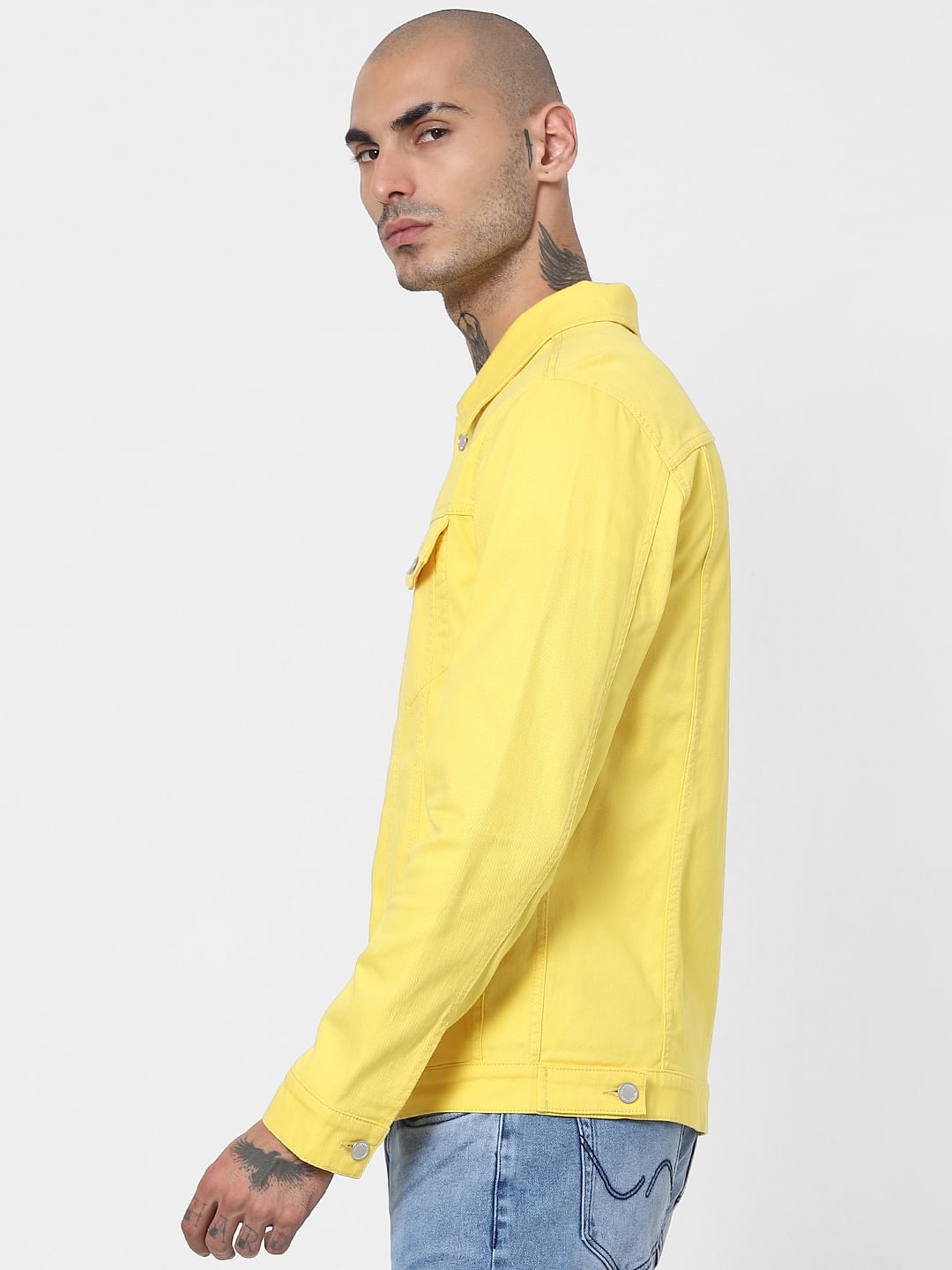 Yellow Solid Jacket