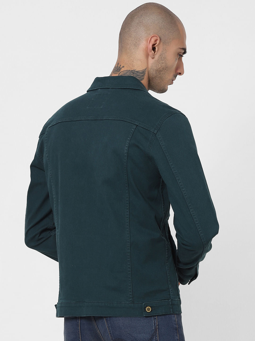 Green Solid Jacket