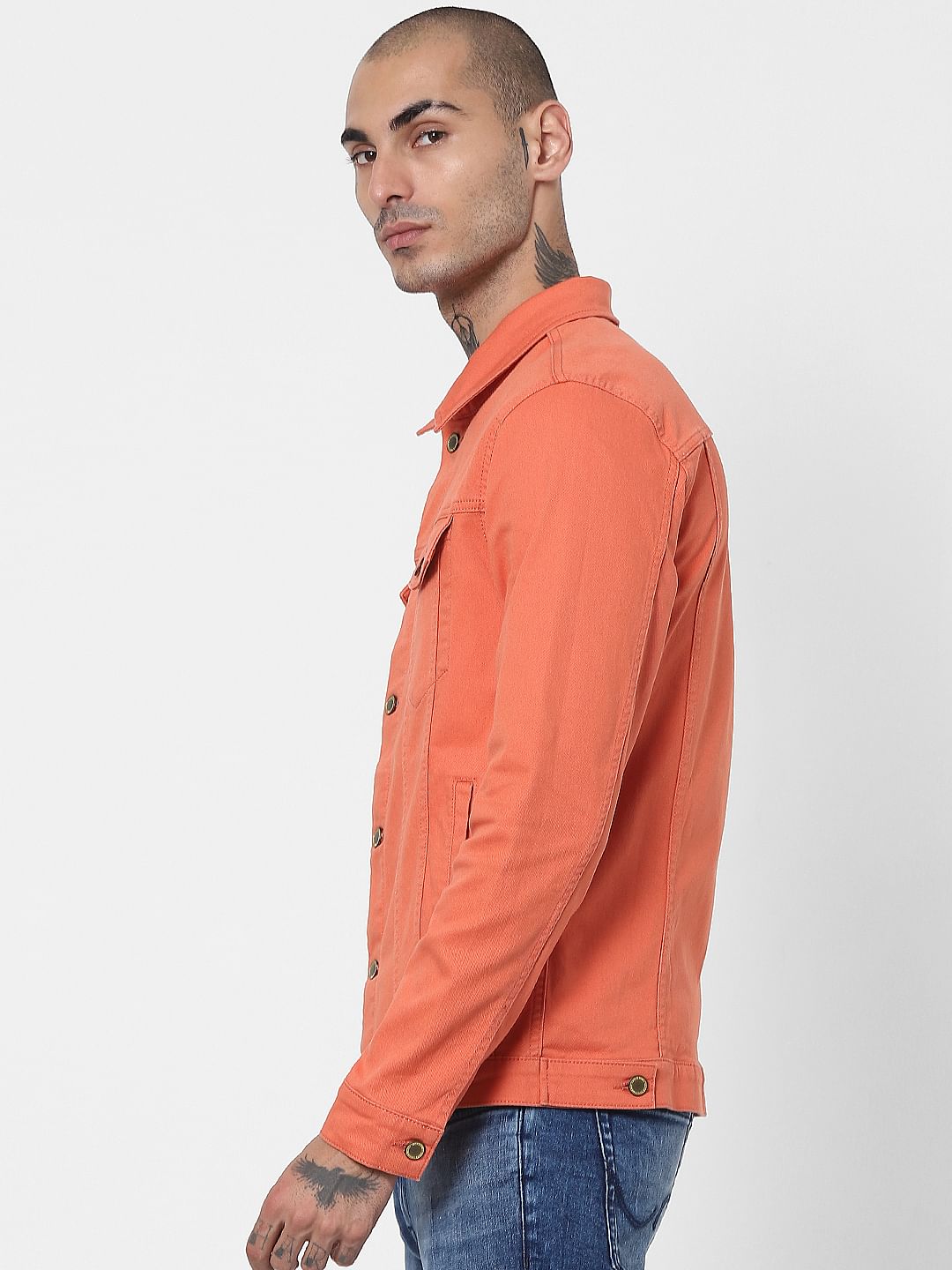 Orange Solid Jacket