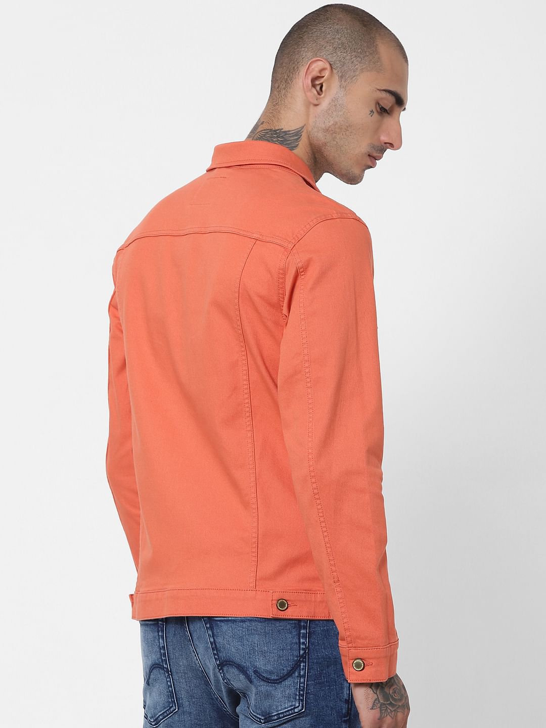 Orange Solid Jacket