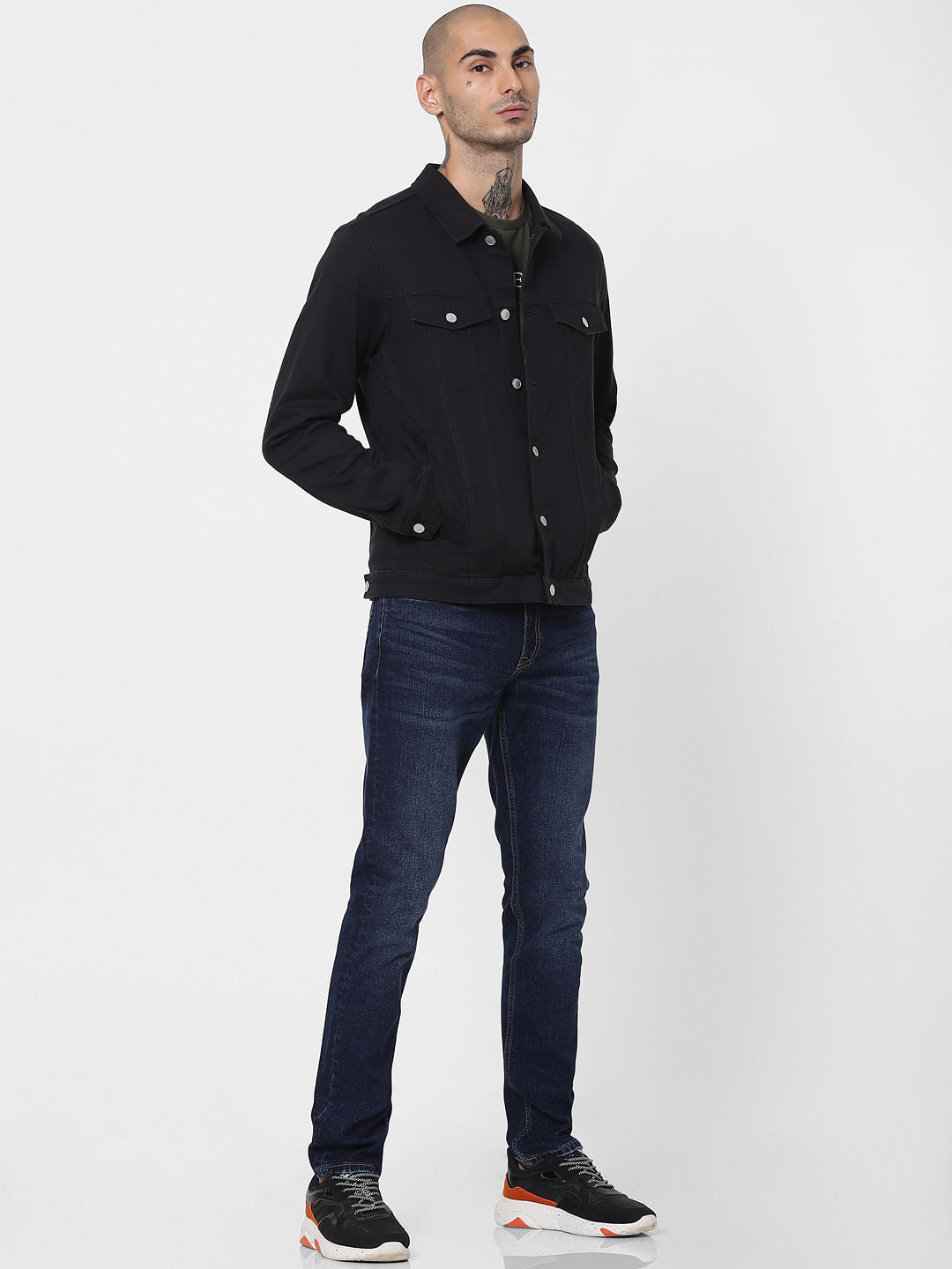 Black Solid Jacket