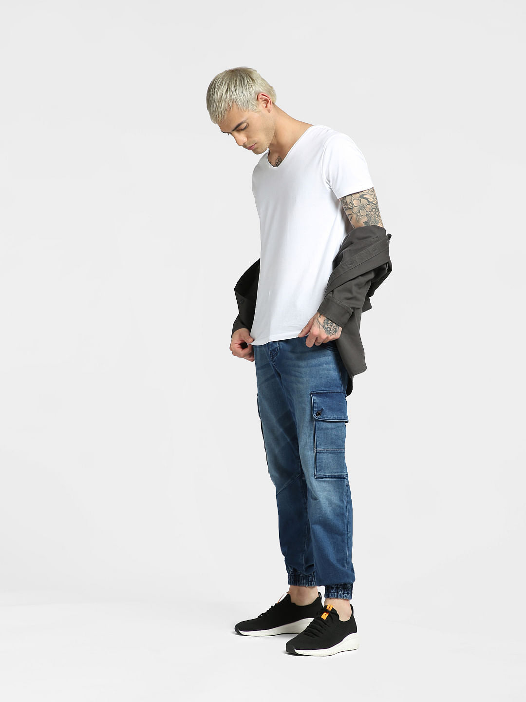 Blue Low Rise Paul Anti Fit Jeans